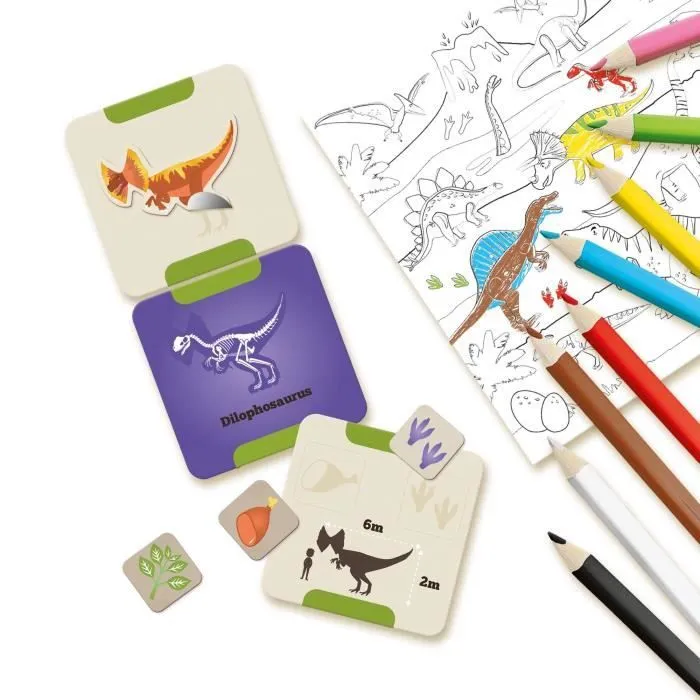 J’apprends les dinosaures - Jeu créatif - SES - A partir de 3 ans-2