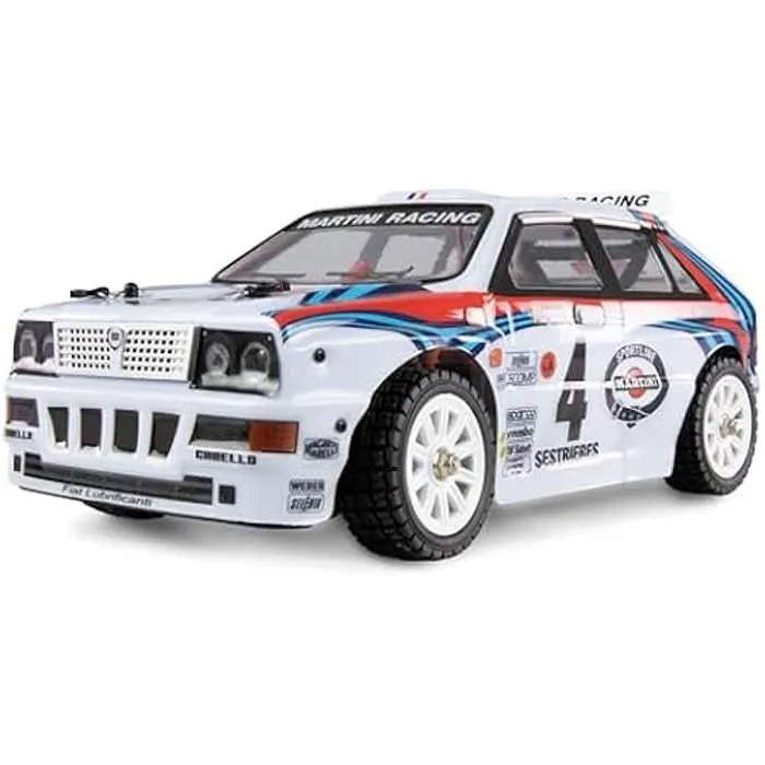 Véhicule télécommandé - AMEWI - Lancia Delta HF Integrale - 4WD - 1:14 - Blanc-1