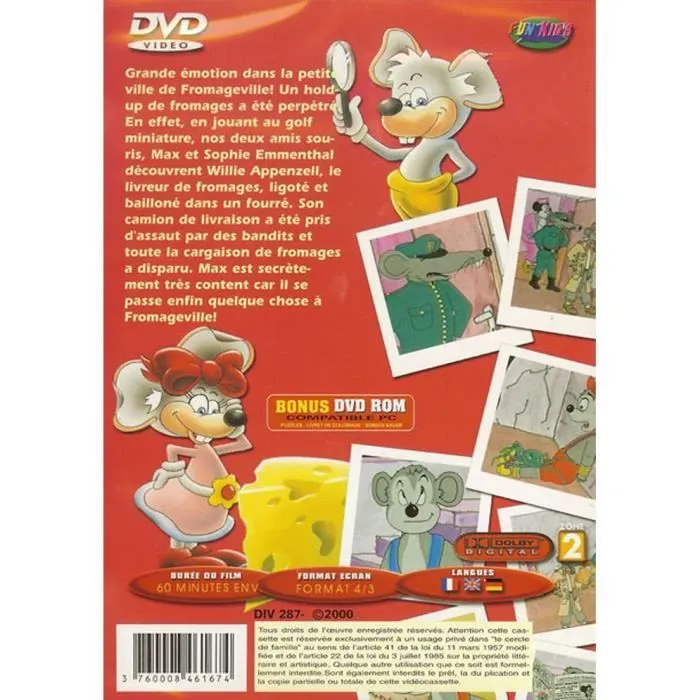 DVD SOURIS DETECTIVE - UNE ENQUETE TRES MYSTERIEUSE-1