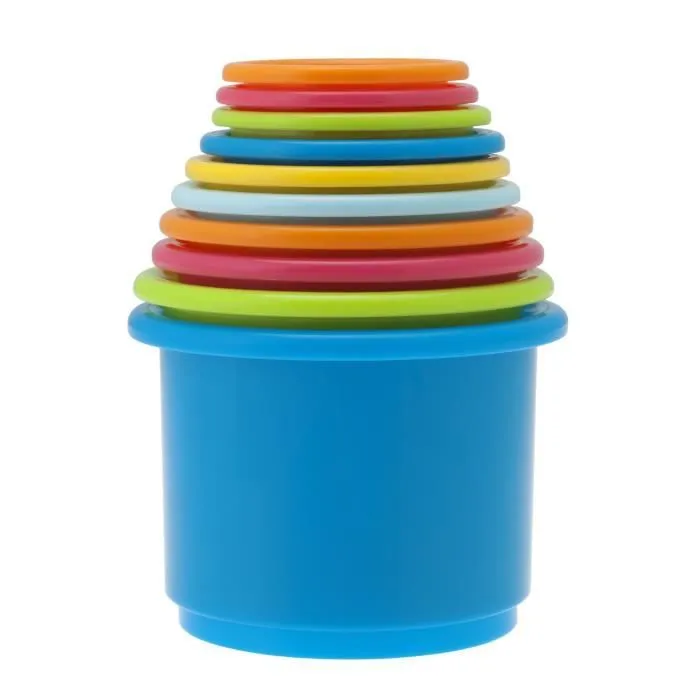 Jeu de 10 tasses à empiler CHICCO - Mixte - Dès 6 mois-3