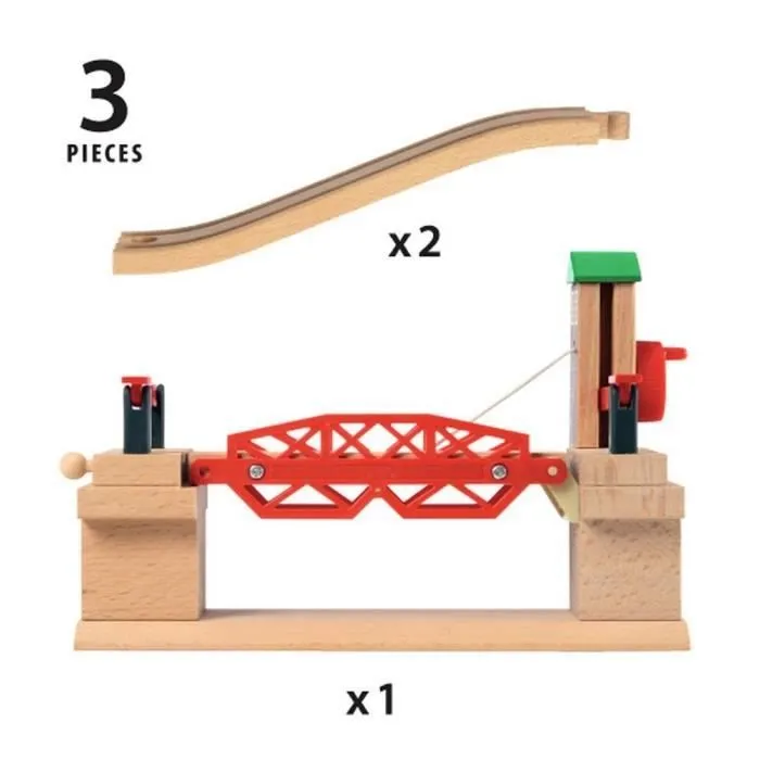 Pont basculant BRIO World - Ravensburger - Mixte dès 3 ans - 33757-4
