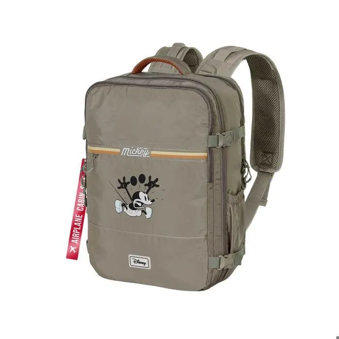 Sac à dos Mercury Cabin Voyage Avion - Disney Mickey Mouse Face - Multicolore - 40x20x25cm-0