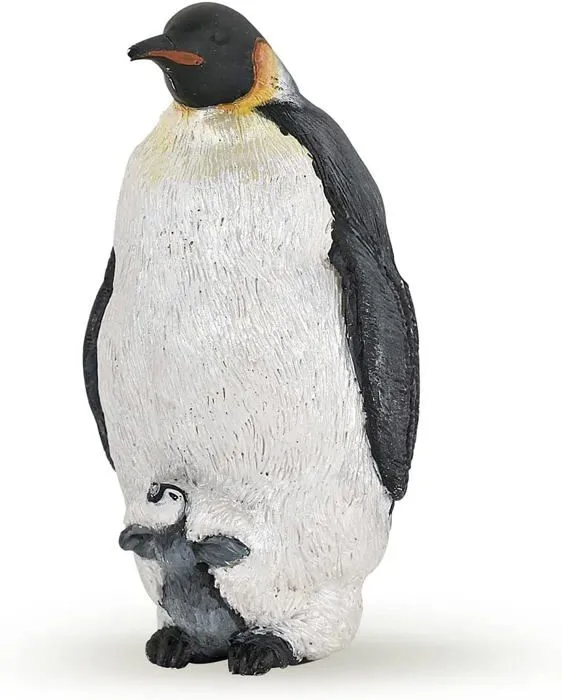 Figurine Manchot empereur - PAPO - Multicolore - Blanc - Enfant - Garçon - 3 ans-1
