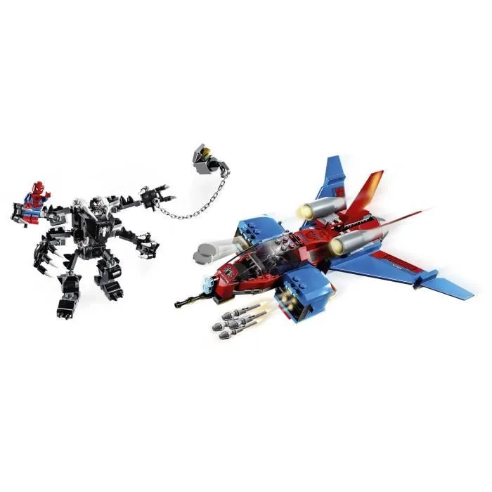 LEGO® Super Heroes 76150 - Le Spider-jet contre le robot de Venom-1