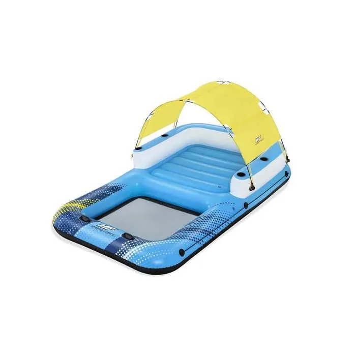 Bestway Île flottante Hydro Force 305x186x58 cm, île gonflable, chaise longue de piscine, chaise longue gonflable, flotteur 3202711-1