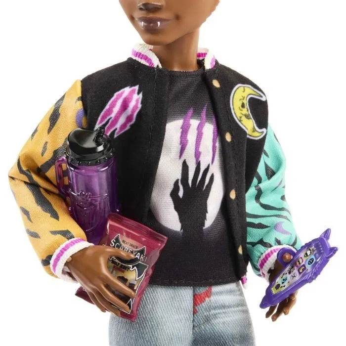 Monster High-Clawd Wolf-Poupée avec animal et accessoires HNF65-4