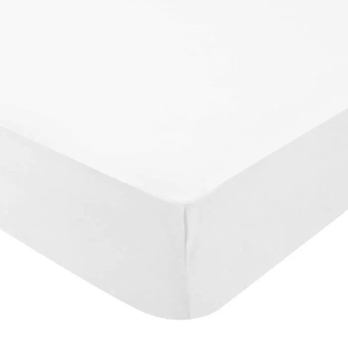 Drap housse imperméable - Blanc - 35 x 75 cm-1