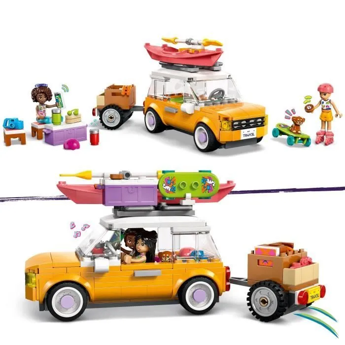 LEGO Friends 42659 Voyage en Voiture entre Amies - Jeu de Construction pour Fille 6 Ans-2