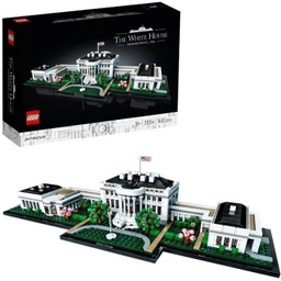 LEGO® 21054 Architecture La Maison Blanche, Ensemble de construction Landmark, Modèle de Collection et d'Exposition pour Adultes-0