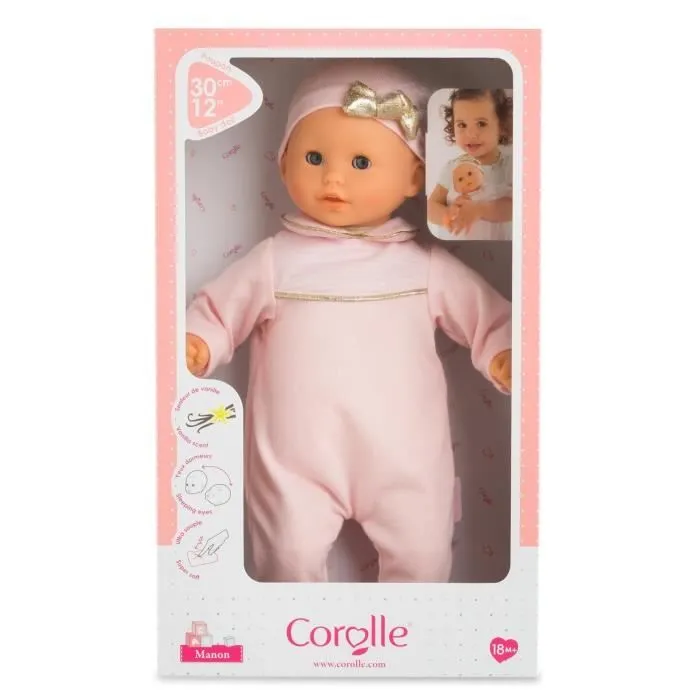 Mon Premier Poupon COROLLE - Bébé Calin Manon - 30 cm - senteur de vanille - dès 18 mois-1