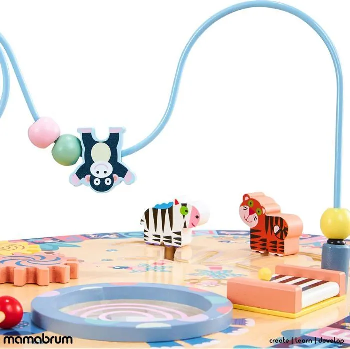 Table d'activités éducative - Non spécifié - 7 en 1 - Musicale - Sensorielle - Labyrinthe-5