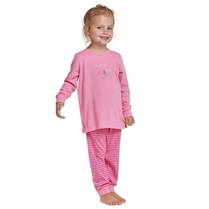 Pyjama long - SCHIESSER - Enfant - Turquoise - Mixte - Confortable et mignon-3