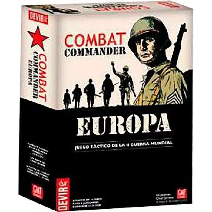 Jeu de société - Devir - Combat Commander - Europe - Miniatures - Plateau de jeu - 2 joueurs ou plus-0