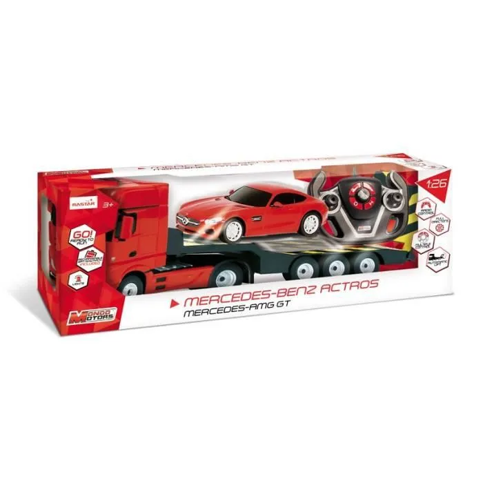 Kit Camion et Voiture Mercedes AMG GT RC - MONDO - Echelle 1:24 - Enfant - A partir de 3 ans-3