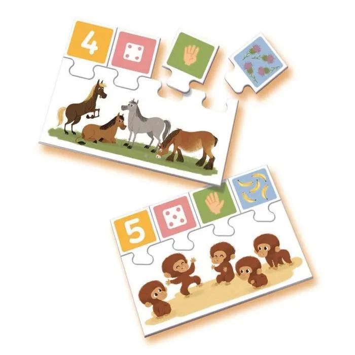 1, 2, 3 - Jeu éducatif - Apprentissage des chiffres - Ravensburger - Dès 3 ans-4