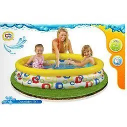 3 Carrés Anneaux Gonflables Pour La Piscine - 2…-0