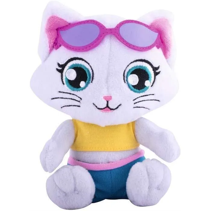 Jouet Peluche - Smoby-44 Chats Cm. 13 Couleurs Assorties-2