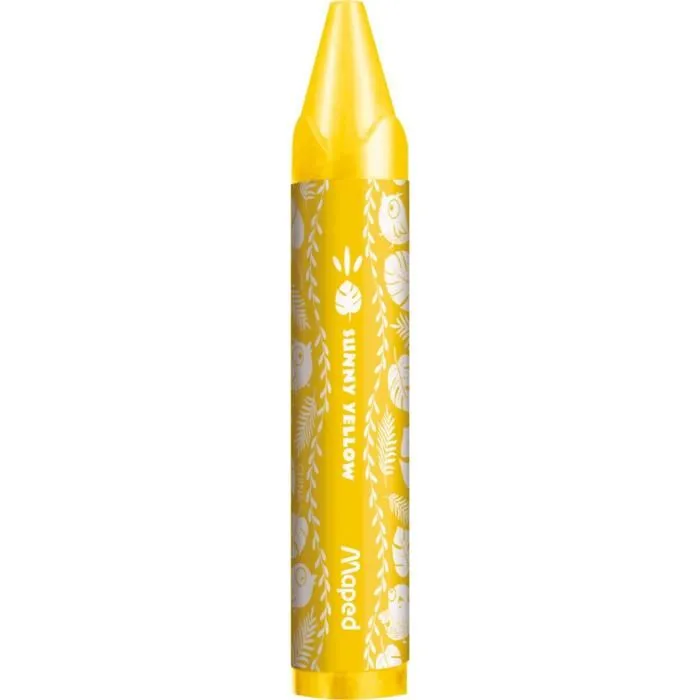 Crayons de Cire - Maped - Jungle Fever - 12 Crayons - Couleurs Éclatantes - Protection en Papier-3