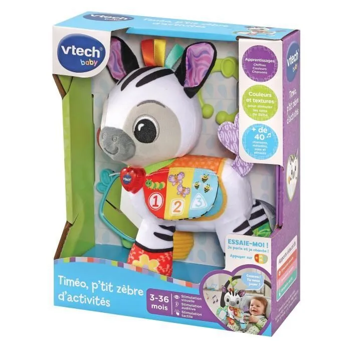 VTECH BABY - Timéo, P’tit Zèbre d’Activités-2
