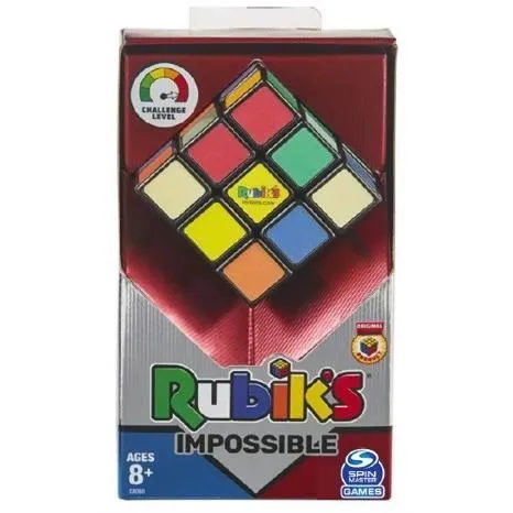 Rubik's Cube 3x3 Impossible - Rubik's - 6063974 - Facettes lenticulaires - Multicolore-1