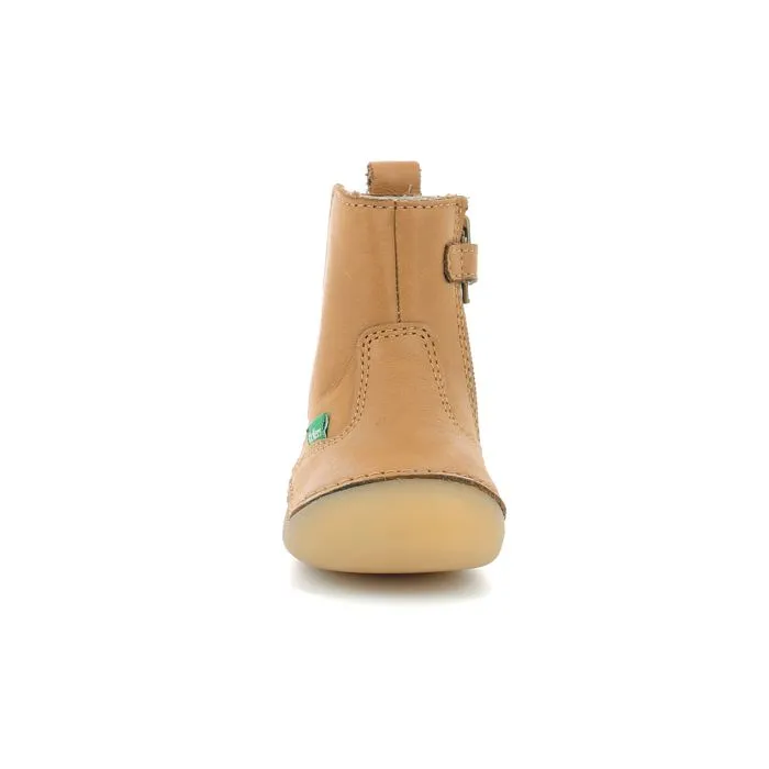 KICKERS Boots Socool Camel clair-4