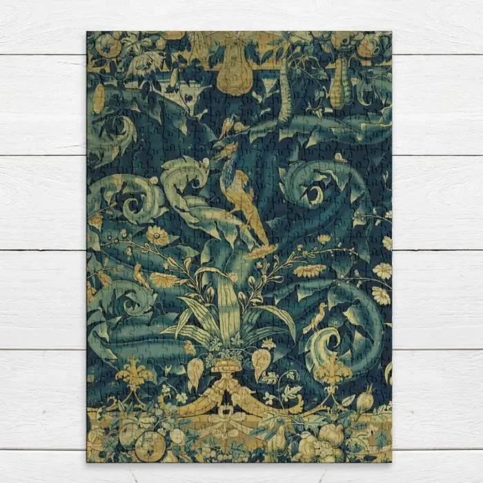 Puzzle Classique - FABULOUS - Art Deco Floral Baroque - 500 Pièces - Adulte - Intérieur-3