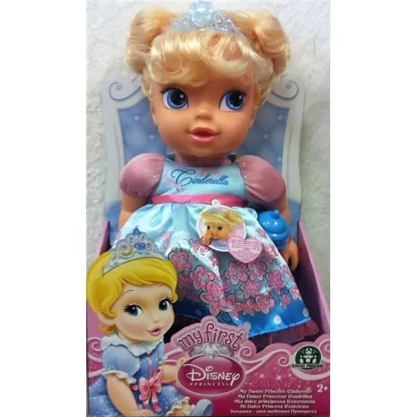 MY FIRST DISNEY PRINCESS BABY CENERENTOLA BAMBOLA 25 CM-0