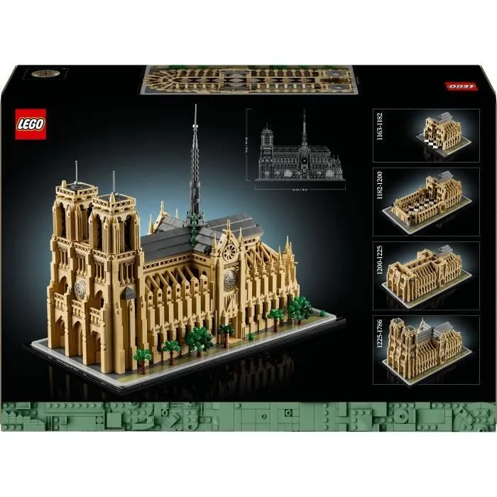 LEGO® Architecture 21061 Notre-Dame de Paris - Set de Construction pour Adultes-4