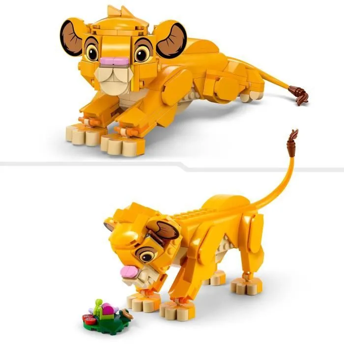 LEGO® Disney 43243 Simba, le bébé du Roi lion, jouet de construction, idée cadeau-2