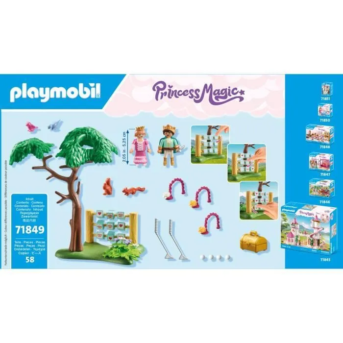 PLAYMOBIL 71849 Jeux de jardin royal avec enfants-7