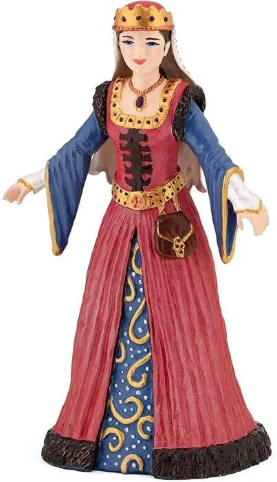 Figurine Reine médiévale - PAPO - LE MONDE MEDIEVAL - Pour Enfant - Intérieur-1