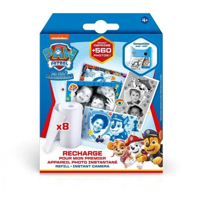 Canal Toys - Recharge Appareil Photo Instantané Pat'Patrouille - photo, selfie, vidéo-4