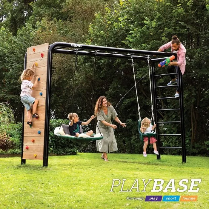 Accessoire nid d’oiseau - BERG - PlayBase - 150kg - Extérieur - Vert-1
