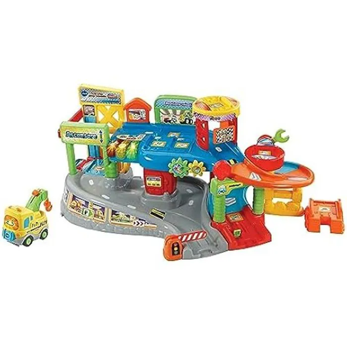 Jouet interactif - VTECH - Mon Premier Garage interactif - Pour enfant - Mixte-0