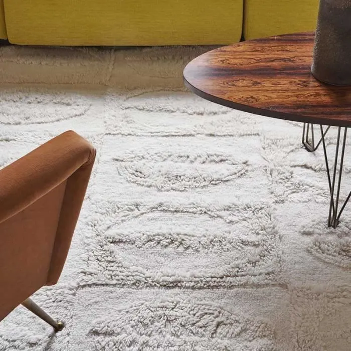 Tapis ethnique laine Bahari beige - 200 x 300 cm-2