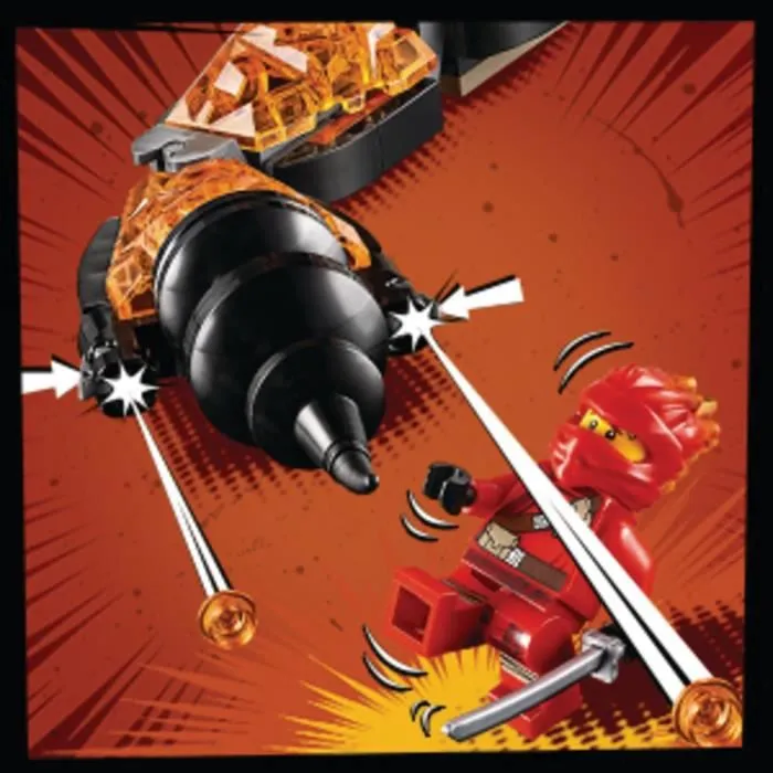 LEGO® NINJAGO® 70674 Croc’ feu - Jeu de Construction-3