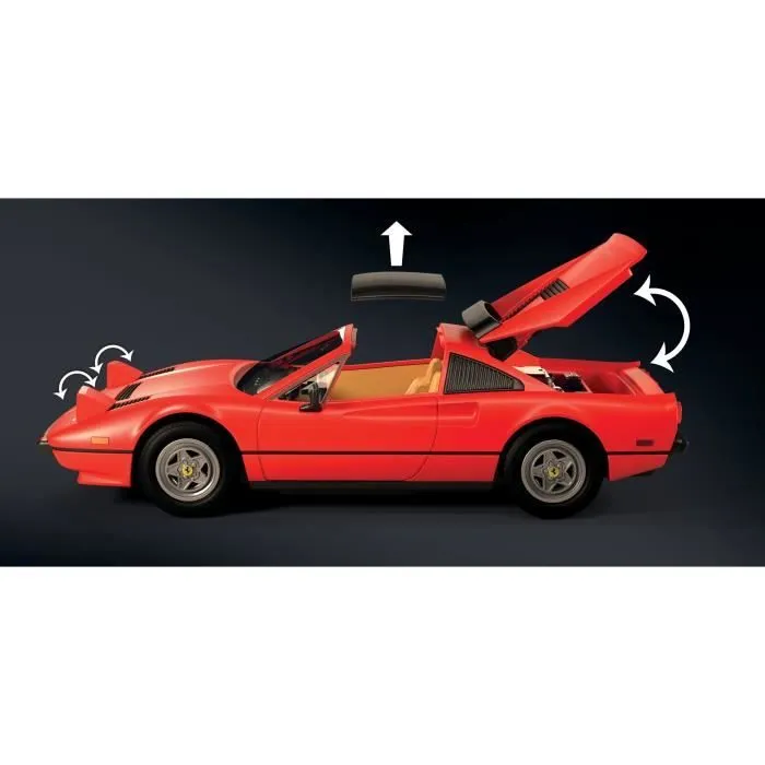 PLAYMOBIL 71343 Magnum Ferrari 308GT, Classic cars, Adulte, Voiture de collection, 48 pièces-4