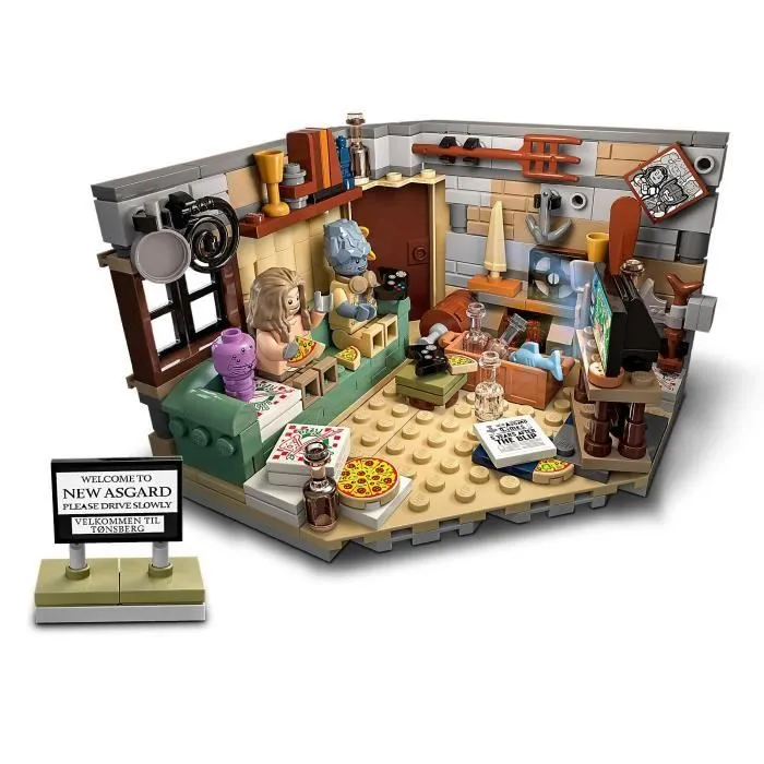 LEGO® 76200 Marvel Le nouvel Asgard de Bro Thor, Figurines Marvel Bro Thor et Korg, Jouet Thor pour enfants dès 7 ans-2