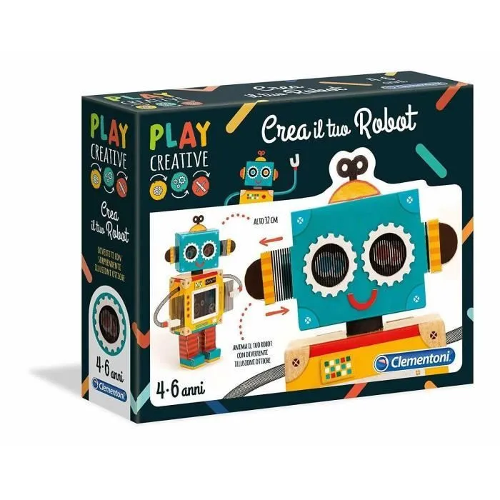 PLAY CREATIVE-CREA IL TUO ROBOT-0
