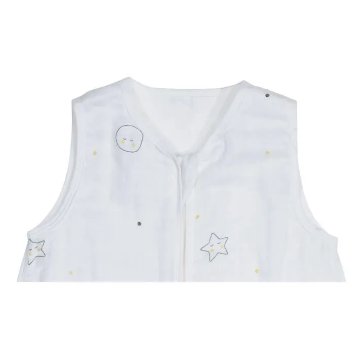 Gigoteuse en coton bio blanc-2