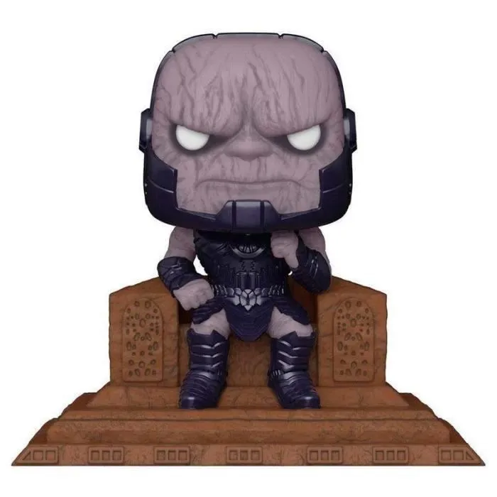 Figurine POP DC Comics Darkseid on Throne - Funko - Taille unique 9cm - Noir-0