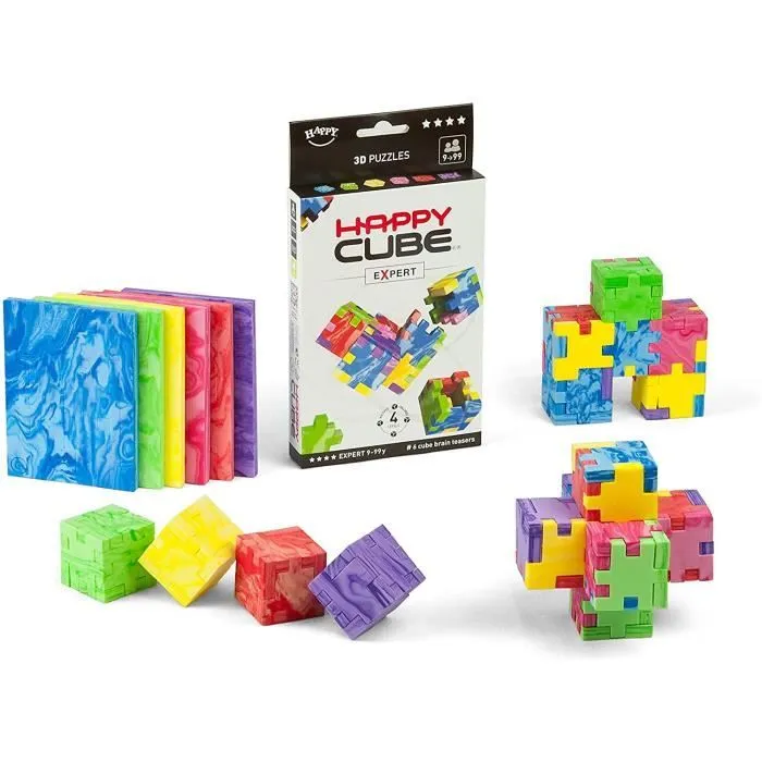 HAPPY Cube - Puzzle Casse Tête Expert - HCE300-0