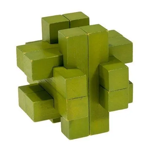 17185 Puzzle 3D Construction De Poutre Vert 14647-0