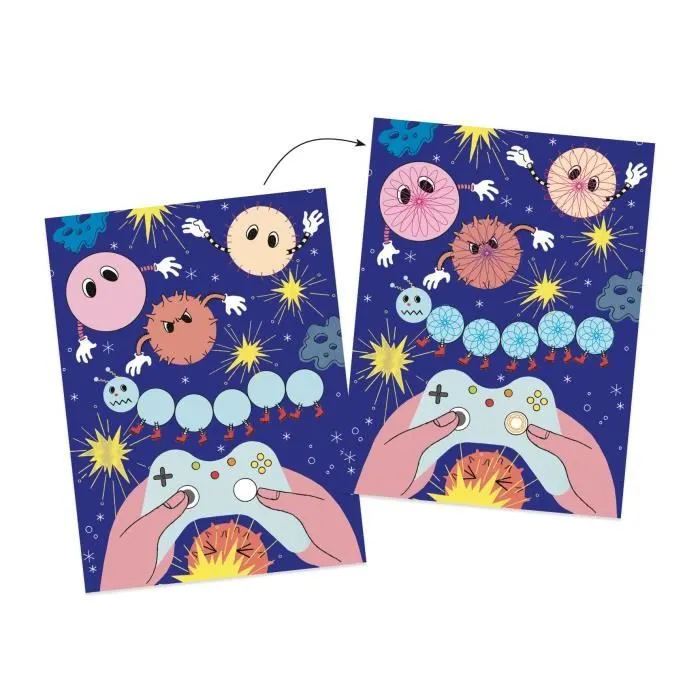 Coffret à dessins - DJECO - Spirales - 10 thèmes - Multicolore - Pour enfants à partir de 7 ans-0