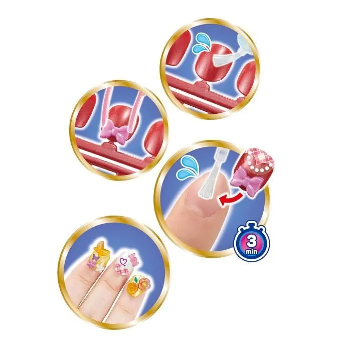 La recharge manucure fantaisie - Aquabeads - Ongles qui collent avec de l'eau-1