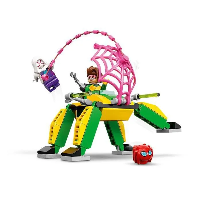 LEGO® 10783 Marvel Spidey et Ses Amis Extraordinaires, Spider-Man dans le Labo du Docteur Octopus, Jouet pour Enfants +4 Ans-2