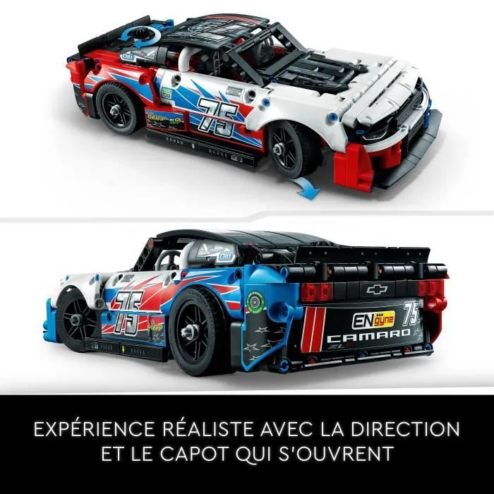 LEGO® Technic 42153 Chevrolet Camaro ZL1 NASCAR Next Gen, Maquette de Voiture de Sport-2