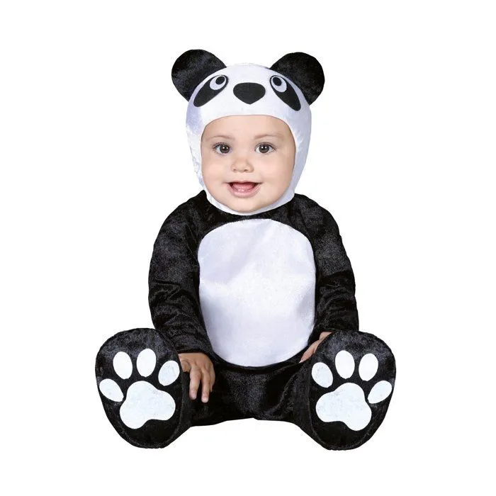 Déguisement bébé - ANIMAUX - Panda - Noir - Intérieur - Mixte-1