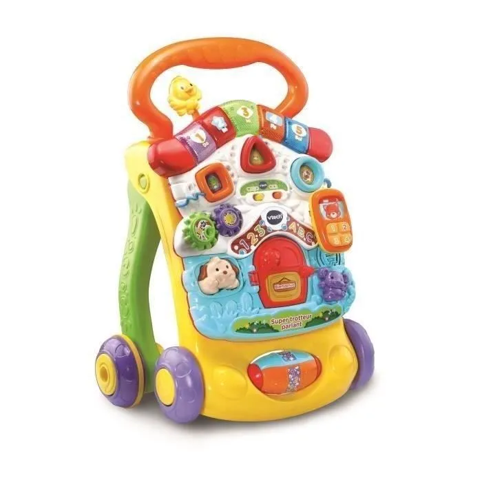 VTECH - Super Trotteur Parlant 2 en 1 - Multicolore-1