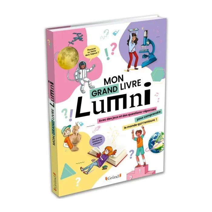 Album documentaire jeunesse - GRUND - Le grand livre Lumni - À partir de 6 ans - Mixte-0